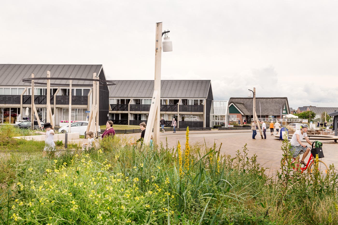 Fanø Bad offentlig plads teglbelægning borgere Fanø Bad offentlig plads teglbelægning borgere