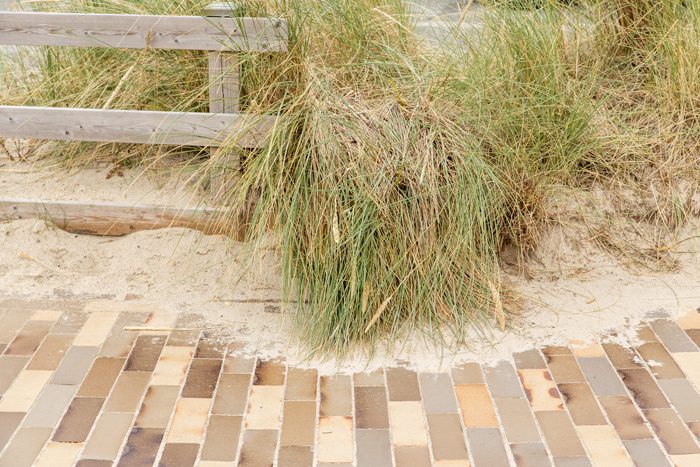 Fanø Bad teglbelægning natur strand overgang Fanø Bad teglbelægning natur strand overgang