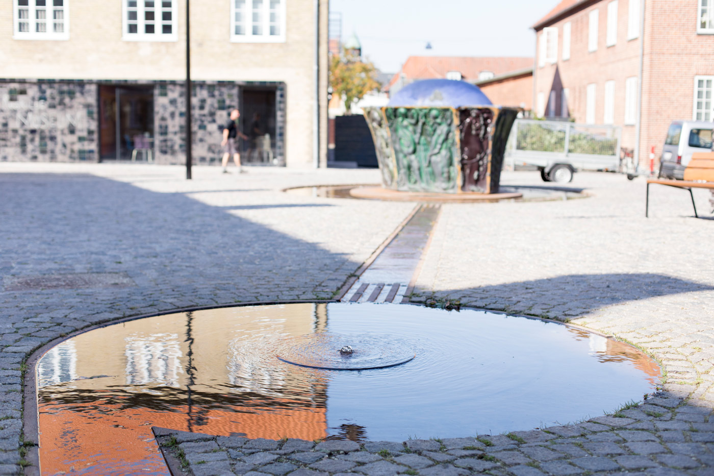 Water Mirror Sct Olai Square Water Mirror Sct Olai Square