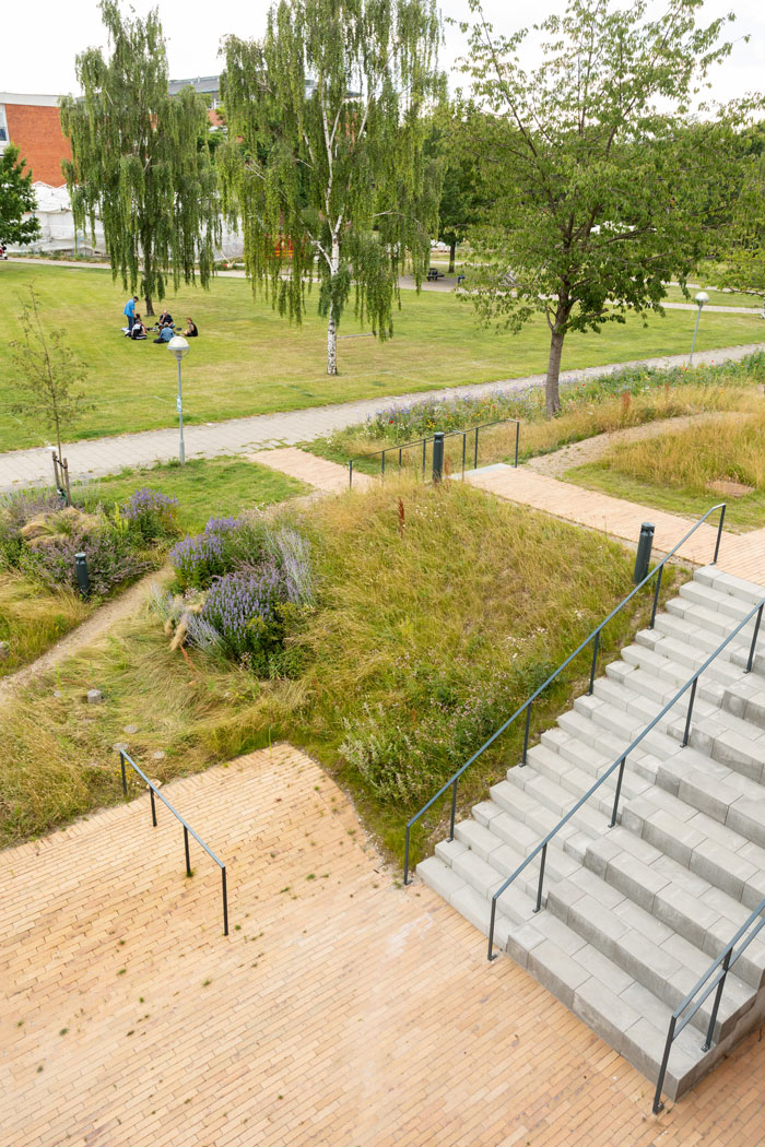 Bird view from exercise area_Hvidovre