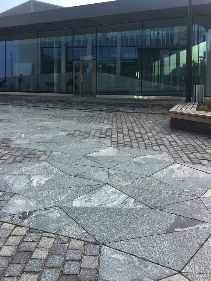 Keilaniemi square pavement