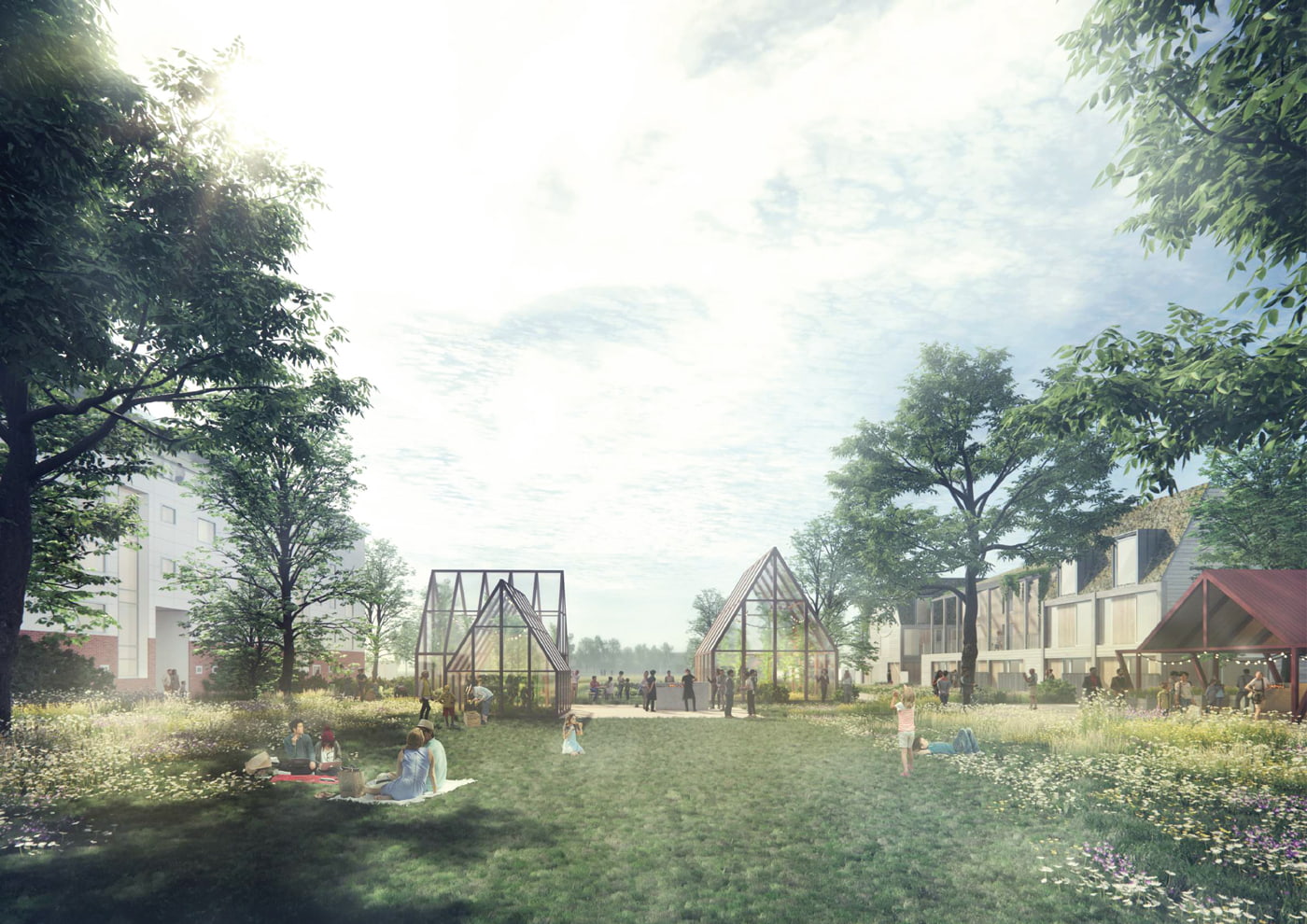 The common gardens in Havebyen