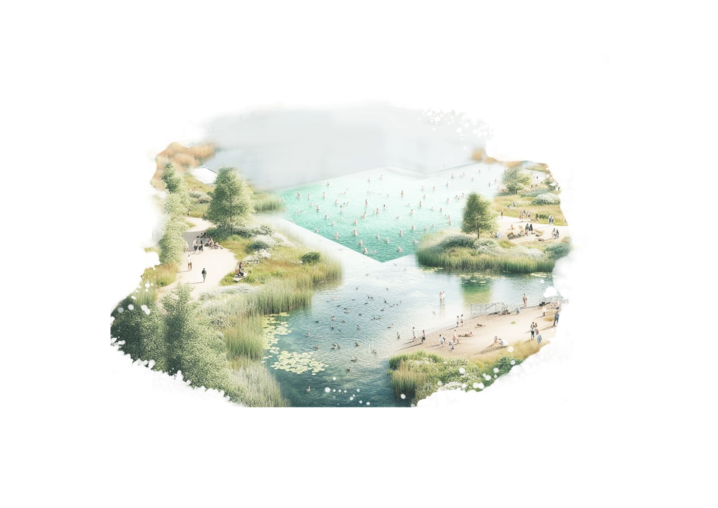 02 MASU Planning Fingerplan Blue recreational Park